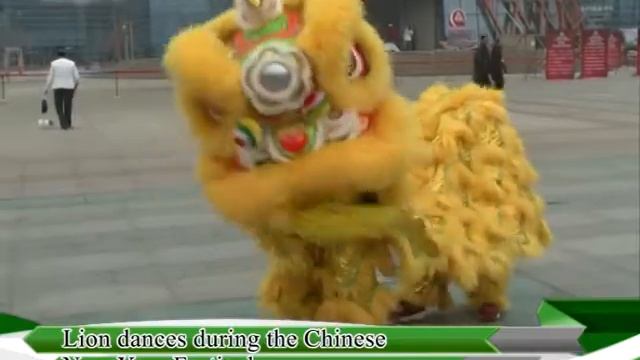 Lion dance during the Chinese New Year Festival - China Travel New Links - Episode 156 - BONTV Chin смотреть онлайн