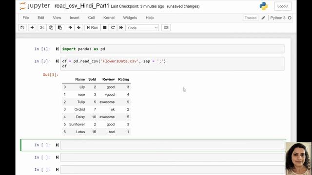 Hindi - How to read a csv file into a Pandas DataFrame смотреть онлайн