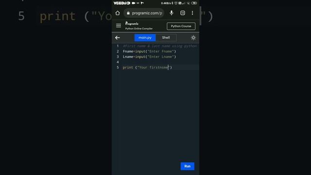 Python ? mei First & Last name kese ? Print kare смотреть онлайн