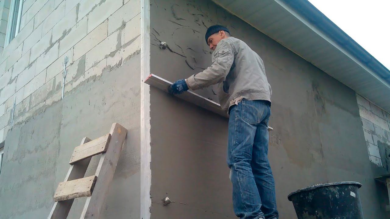 ТЕХНОЛОГИЯ НАНЕСЕНИЯ ЦЕМЕНТНО - ИЗВЕСТКОВОГО РАСТВОРА НА СТЕНУ смотреть онлайн