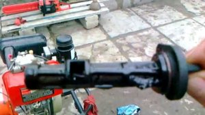 Замена масла на мотоблоке ЗУБР HT-105  6.1 л.с