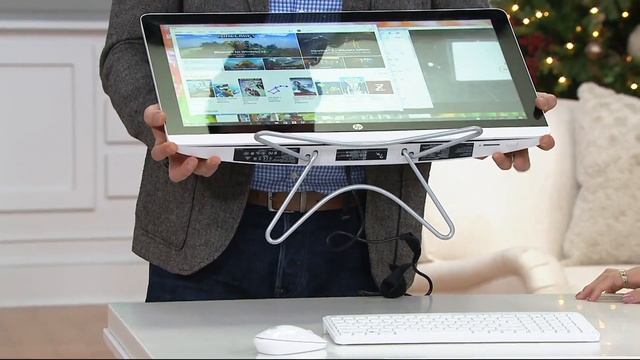 HP 24" Touch All-in-One PC AMD A9, 1TB HDD w/ Software Kit & Office Option on QVC смотреть онлайн