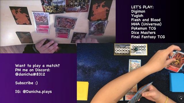 Digimon Card Game Discord Match - Red vs Red Decks | Danicha смотреть онлайн