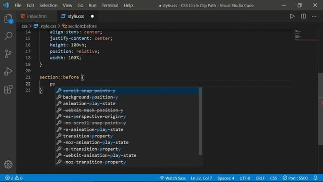 Clip-path Background with Html & CSS | Encrypted Code смотреть онлайн