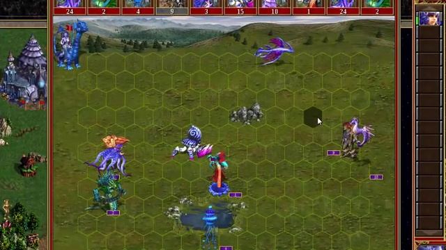 Heroes III - Abyss Town Mod смотреть онлайн