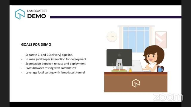 Building A Robust CI/CD Pipeline With GitLab CI | LambdaTest Webinar смотреть онлайн