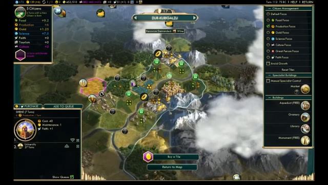 Let's Play Civilization V: Brace New World - Babylon Deity Part 05 смотреть онлайн