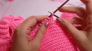 Детская кофта спицами подробный мастер класс/children's sweater