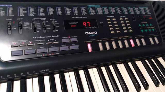 Demo Casio CT 770 смотреть онлайн
