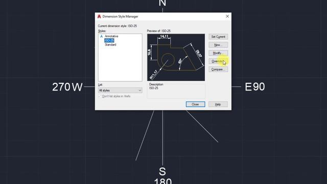 How to Draw an Azimuth in AutoCAD смотреть онлайн