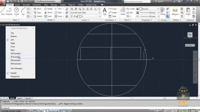 Autodesk Autocad - Unidad 01, Tema 04 - View Controls смотреть онлайн