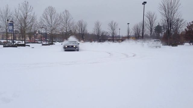 1991 Audi 200 Quattro 5 Cylinder 20v Turbo - Snow fun смотреть онлайн