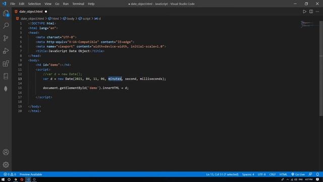 JavaScript Tutorial For Beginners 15 - Date Object Speak Khmer смотреть онлайн