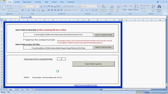 Creating a CSV File from MS Access data смотреть онлайн