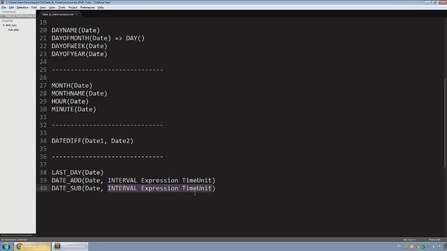 Learn MySQL In Arabic #36 - Date Functions - Date_Add, Date_Sub, Last_Day смотреть онлайн