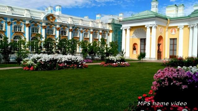 Царское село.Екатерининский дворец и парк./Tsarskoe selo.Catherine's palace and park. HD смотреть онлайн