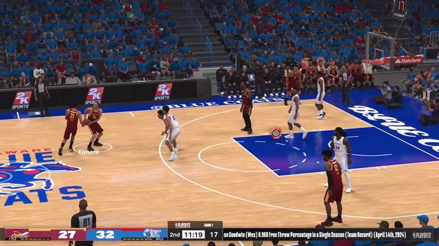 NBA 2K24 NBA G-League Playoffs East 1st Round #3 Delaware Bluecoats vs #6 Cleveland Charge смотреть онлайн