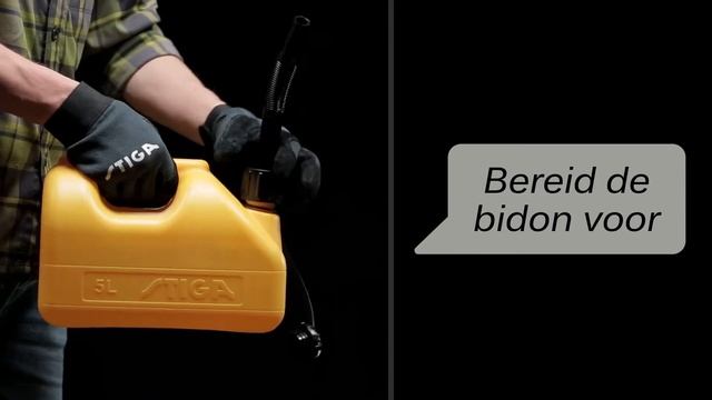 Benzine bosmaaier - Hoe de brandstof bijvullen | STIGA смотреть онлайн
