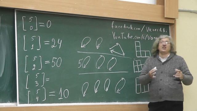 165 Суммы произведений и запись разложения перестановки на циклы смотреть онлайн