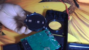 Расположение пластин переключателя мультиметра DT9207