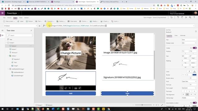 Save PowerApps Pictures & Pen Inputs To SharePoint смотреть онлайн