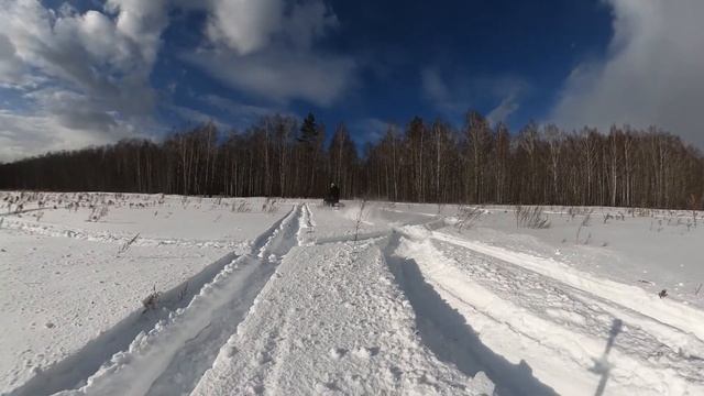 BRP Lynx Xterrain 600R - Мартовский снег смотреть онлайн