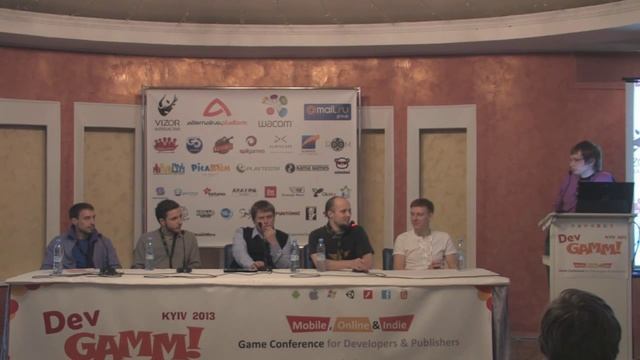 Круглый стол: Руководство по выживанию инди-разработчиков (DevGAMM Kyiv 2013)