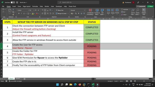 How to setup FTP Server on Windows 10 and 11 #techiezero смотреть онлайн