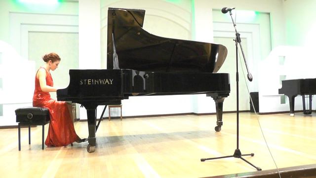 Генрих Пахульский, этюд Ges-dur, исполняет Мария Семенчукова-Цигельман