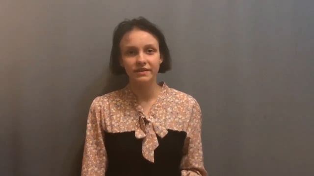 Носарева Анастасия читает стихотворение Ю. Друниной "Наталья Пушкина", июнь 2023 смотреть онлайн