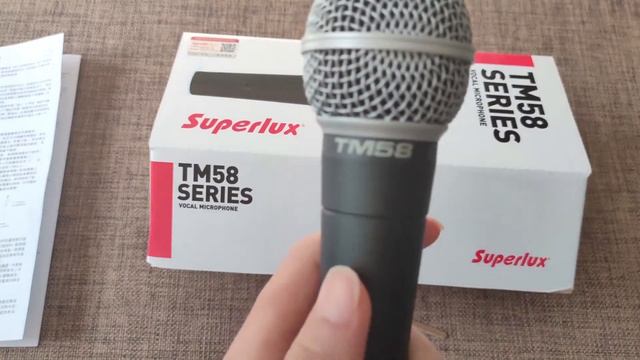 舒伯乐SuperLux Tm58超值性价比人声动圈麦克风开箱 смотреть онлайн