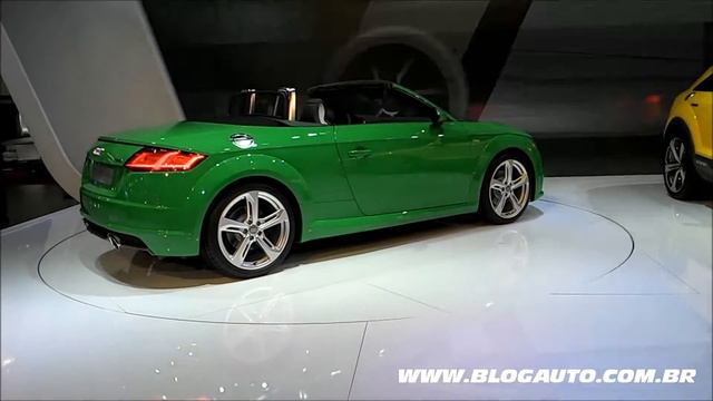 Audi TT Roadster 2015 - Apresentação Salão do Automóvel - BlogAuto смотреть онлайн