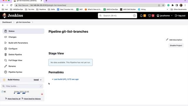 How to list git branches in Jenkins parameters | Jenkins Parameterised Job | Git Parameters Demo смотреть онлайн