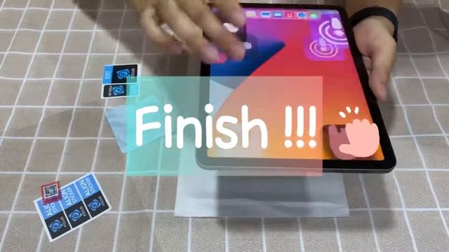 #รีวิวไปเรื่อย EP.2 ติดฟิล์มกระจกแบบด้าน IPAD Air4 смотреть онлайн