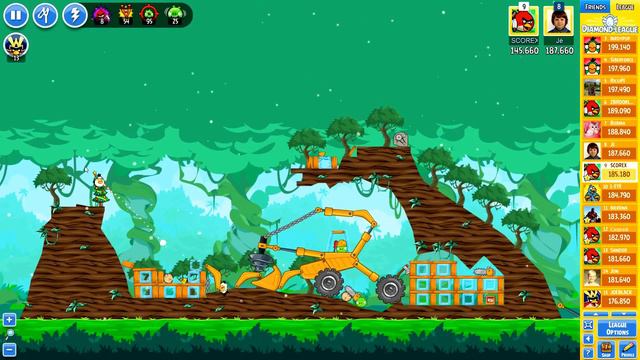Angry Birds Weekly 175 Tournament Champions for Earth LEVEL 6 3 Sterne Top 10 смотреть онлайн
