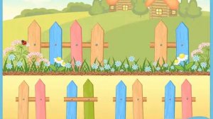 Логическая игра для детей 5 - 6 лет «Забор»