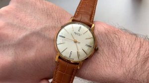 Видеообзор на редкие часы Вымпел 2209 1 Московского часового завода начала 1960-х годов