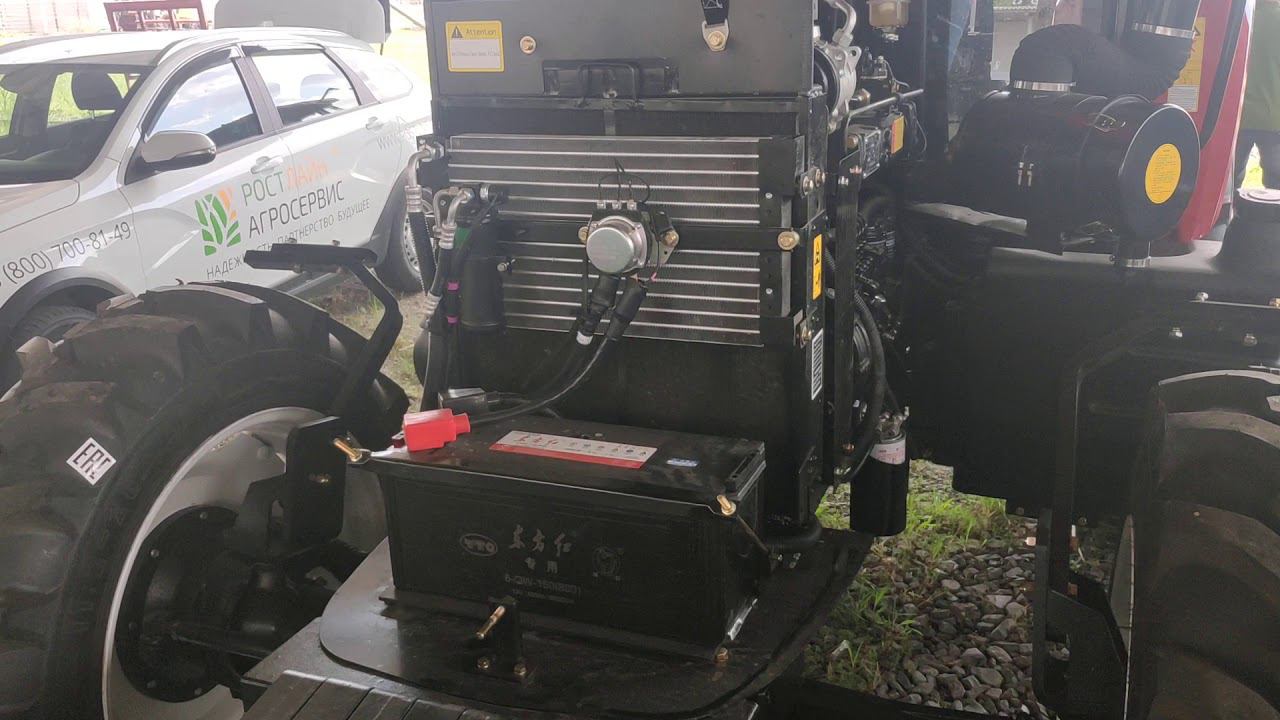 Что под капотом у трактора YTO 904? Боль владельцев МТЗ смотреть онлайн