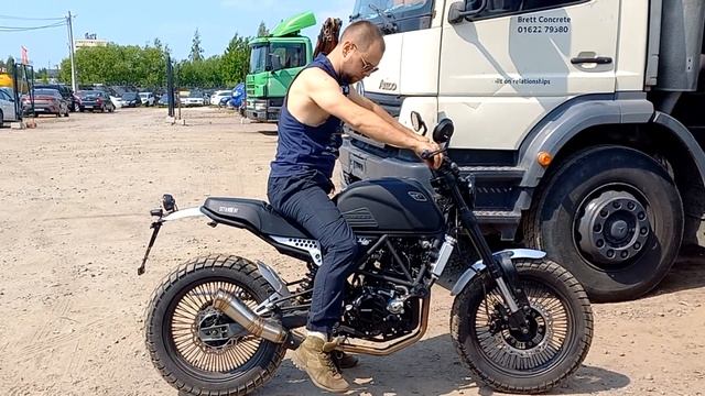 SKR Scrambler 3.0 Холодный запуск.