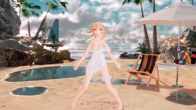 【R18 NSFW Genshin Impact MMD】 Yoimiya 【極楽浄土】