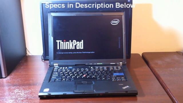 IBM Lenovo Thinkpad T61 Boot смотреть онлайн
