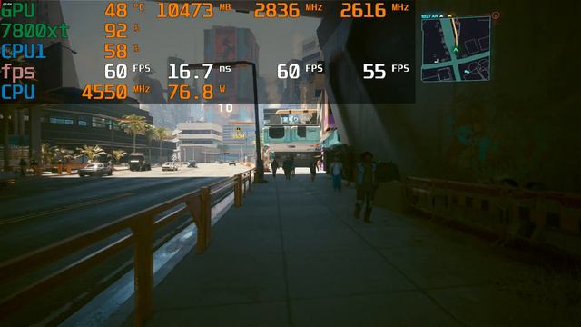 Cyberpunk 2077 Path Tracing Capable? Test  7800xt