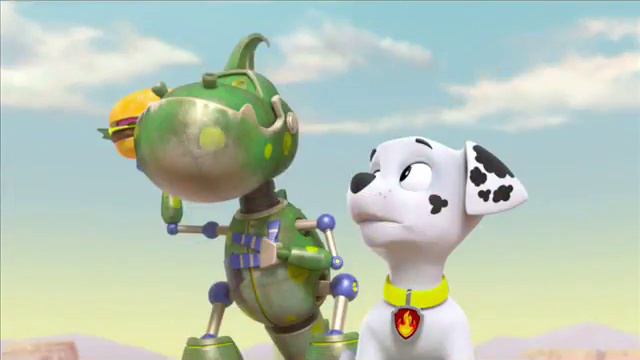 🎬Совместное видео щенки спасают день спорта и щенки спасают Робо-динозавра 🎬 смотреть онлайн