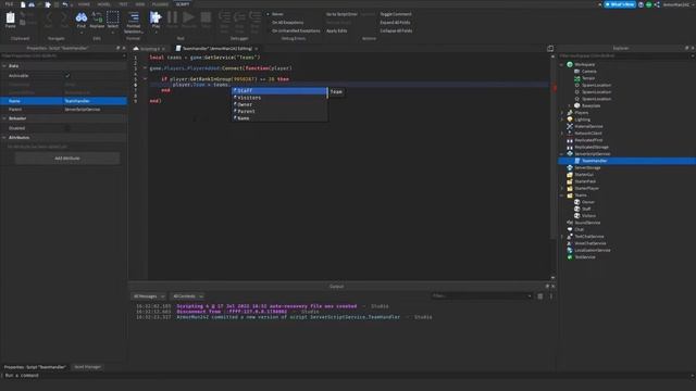 Roblox Scripting: How to make a Group Rank Team Script смотреть онлайн
