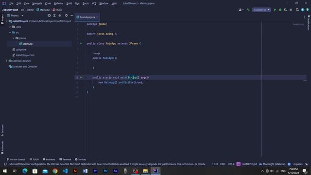 JAVA Swing Development with IntelliJ IDEA The Complete Guide смотреть онлайн
