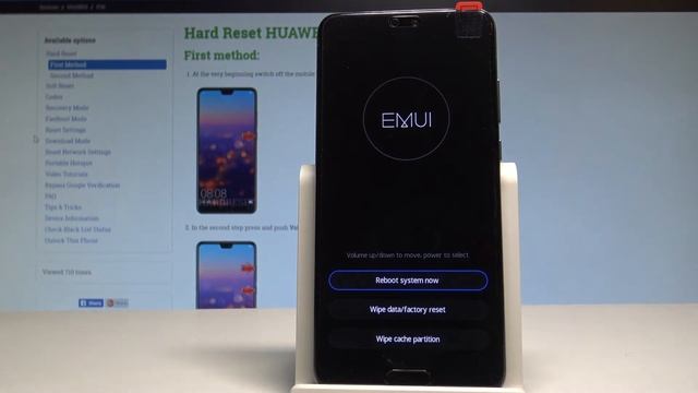 How to Enter EMUI Mode in HUAWEI P20 - EMUI Recovery Mode |HardReset.info смотреть онлайн