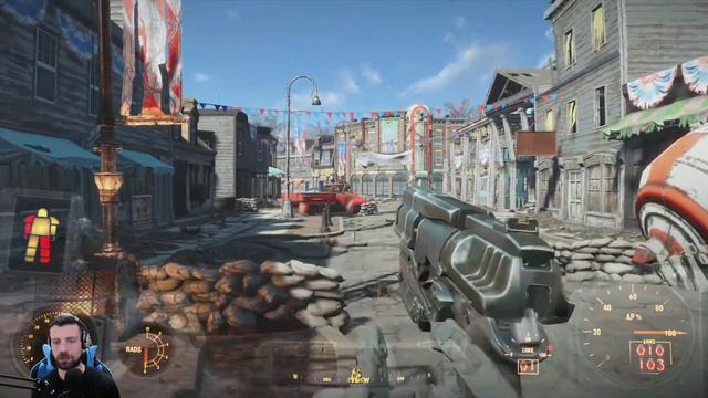 Fallout 4 - 10mm Pistol Only - Part 2 - Gunning Down Our First Deathclaw смотреть онлайн