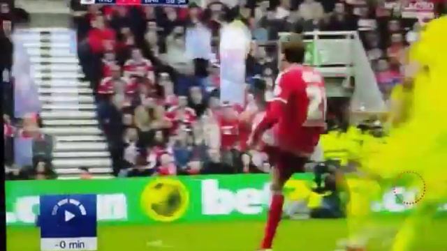 Gaston Ramirez horror injury vs Brighton 2016 смотреть онлайн