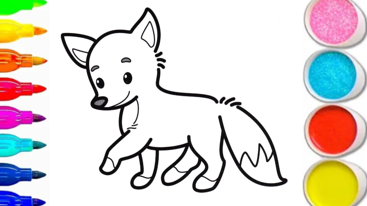 КАК НАРИСОВАТЬ ЛИСА смотреть онлайн