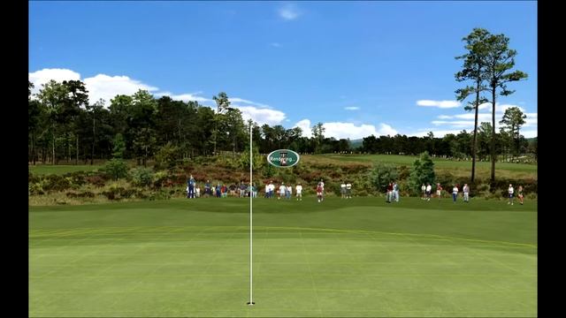 Pilgrims Trail Course, hole 3 par 3 - Links 2003 Golf - PC Game. смотреть онлайн